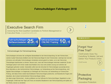 Tablet Screenshot of fahrschulbogen.net